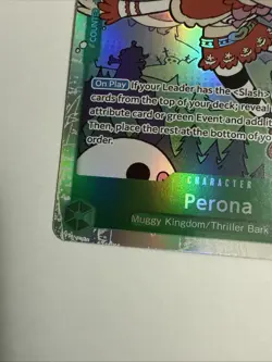 One Piece TCG Perona OP12-034 SR Alt Art Super Rare Legacy of the Master NM - Image 2