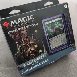 MTG Warhammer 40K Commander NECRON DYNASTIES Deck Magic Gathering SEALED - Image 1