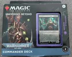 MTG Warhammer 40K Commander NECRON DYNASTIES Deck Magic Gathering SEALED - Image 2