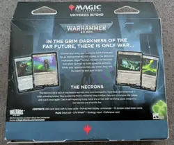 MTG Warhammer 40K Commander NECRON DYNASTIES Deck Magic Gathering SEALED - Image 3