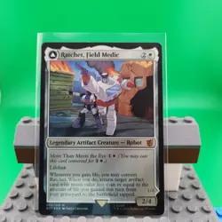 Ratchet Field Medic *FOIL* Magic The Gathering Transformers BOT - Image 1