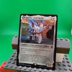 Ratchet Field Medic *FOIL* Magic The Gathering Transformers BOT - Image 3