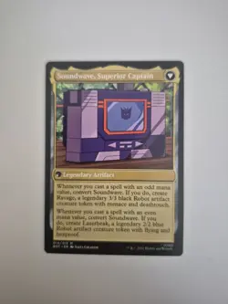 MTG - Soundwave, Sonic Spy - BOT 014/015 - Universes Beyond: Transformers Mythic - Image 2