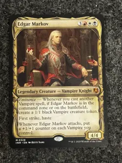 Edgar Markov Showcase 328 Innistrad Remastered 2025 Pack Fresh MTG MINT 🔥 - Image 1