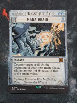 Mana Drain Outlaws of Thunder Junction: Breaking News Regular - Image 1
