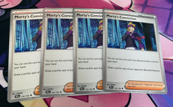 4x Morty's Conviction - Pokemon S/V Temporal Forces 155/162 TCG Playset - Image 1