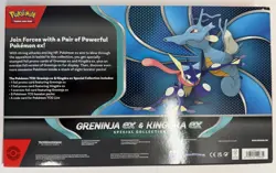 Pokemon Greninja EX Kingdra EX & Kingambit Collection Combo Sealed - Image 1