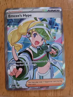 Emcee's Hype 220/182 Pokemon Card! - Image 1