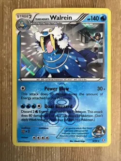 Pokemon TCG Team Aqua's Walrein Double Crisis 5/34 Holo Holo Rare MP - Image 1