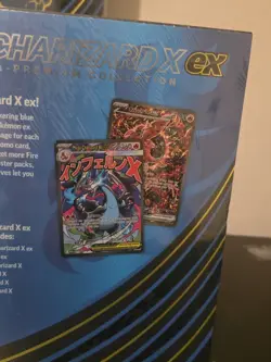 Pokemon Mega Charizard X EX Ultra Premium UPC PROMO PLAYMAT TCG PHANTASMAL GOLD - Image 3