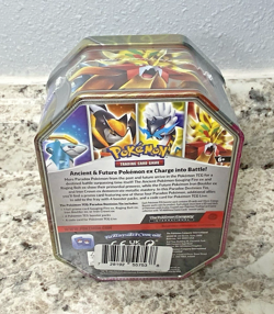 Pokemon FREE SHIP Paradox Destinies Tin Raging Bolt Ex Ancient New & Sealed - Image 3