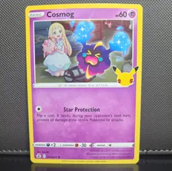 Pokemon Cosmog #013/025 Celebrations 25th Anniversary Holo Rare NM - Image 1