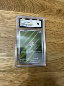 Pokemon 2024 Slakoth 212 Surging Sparks Illustration Rare BCTC 9 Mint - Image 1