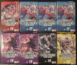 One Piece TCG English Starter Decks Bundle Set Lot Of 8 ST 15 17 18 19 20 New - Image 1