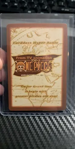 BANDAI One Piece Hyper Battle S76 LUFFY HOLO FOIL SCARCE EARLY CARD VINTAGE - Image 2
