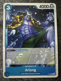 Arlong (Sealed Battle Kit Vol. 1) P-048 One Piece Promotion Cards Regular - Image 1