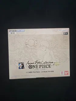 One Piece Extra Booster Anime 25th Collection Booster Box EB-02 Factory Sealed - Image 1