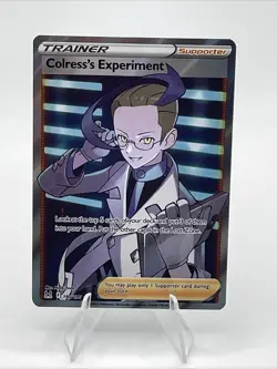 Colress's Experiment 190/196 Full Art Ultra Rare Lost Origin Pokemon Card - Image 1