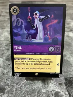 Yzma Alchemist Disney Lorcana TCG First Chapter Card 10/P1 Promo Card - Image 1