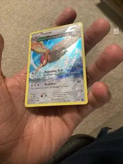 Fearow XY57 XY Holo Holographic Pokemon Card 2015 FULL ART LP - Image 4