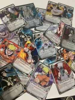 Naruto TCG CCG 30 mystery card lot! (GUARANTEED Multiple Rare!) No Duplicates! - Image 1