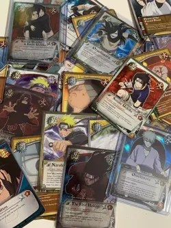 Naruto TCG CCG 30 mystery card lot! (GUARANTEED Multiple Rare!) No Duplicates! - Image 5