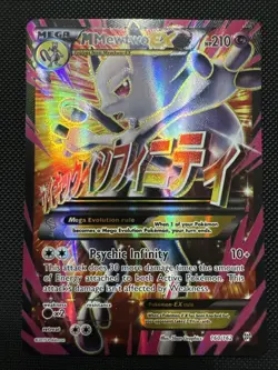 M Mewtwo EX 160/162 Full Art XY Breakthrough English Pokemon TCG Card NM/LP - Image 1