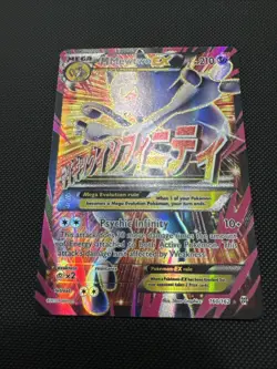 M Mewtwo EX 160/162 Full Art XY Breakthrough English Pokemon TCG Card NM/LP - Image 2