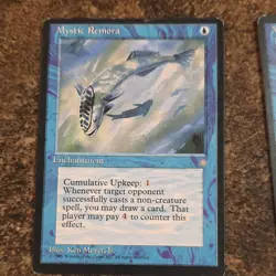 Mystic Remora Ice Age x4 Blue Enchantment MTG Cards Regular English - Image 3