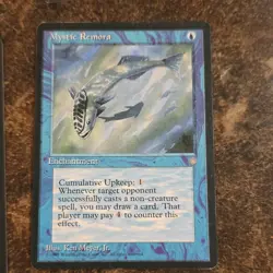 Mystic Remora Ice Age x4 Blue Enchantment MTG Cards Regular English - Image 5