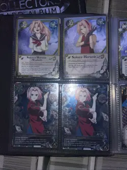 Naruto CCG Lot Of 80 Foil Cards + Binder, Super Rares, Promos,foils - Image 2