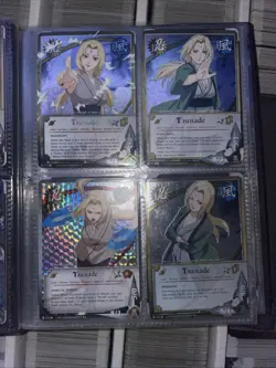 Naruto CCG Lot Of 80 Foil Cards + Binder, Super Rares, Promos,foils - Image 3