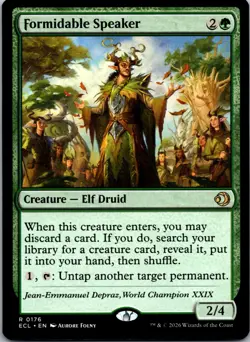 MTG - Formidable Speaker (176) - ECL - Normal - Image 1