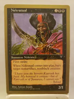 Nekrataal World Championship Decks 1998 MTG Gold Border - Image 1