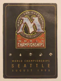 Emerald Charm - Seattle 1998 World Championship MTG Gold Border MP - Image 2