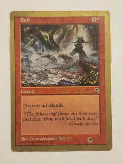Boil World Championship Decks 1998 MTG Gold Border MP - Image 1
