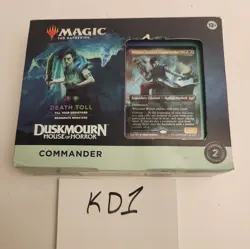Magic the Gathering - Death Toll - Commander Deck new in box. Sealed. - Image 1