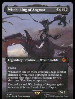 MTG Witch-king of Angmar #423 Magic Lord of the Rings NM - Image 1