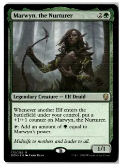 MTG Marwyn, the Nurturer - Dominaria Moderately Played English - Image 1