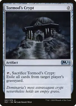 Tormod's Crypt NM/M Core Set 2021 Artifact Mtg Magic English Regular - Image 1