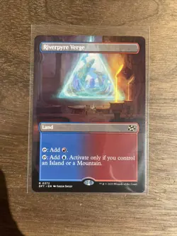 MTG Aetherdrift - Riverpyre Verge (Borderless) rare R 0372 - Image 1