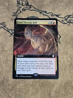 Hurl Through Hell (Extended Art) 318 AFC Non-Foil NM - Image 1