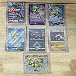 Lot of 7 Pokemon Cards - Machamp GX, Gardevoir V/VMAX, Darkrai Prism, Evolutions - Image 1