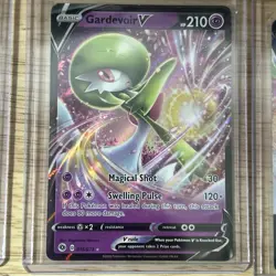 Lot of 7 Pokemon Cards - Machamp GX, Gardevoir V/VMAX, Darkrai Prism, Evolutions - Image 3
