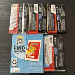 Pokemon TCG Pack Lot Of 5 Packs! Prismatic,Phantasmal, Mega Evo, McDonald’s, JT - Image 2