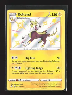 Pokemon Shining Fates: Shiny Vault #SV040/SV122 Shiny Holo Boltund - Image 1