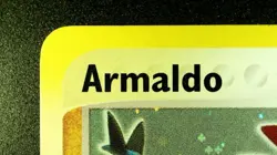 Armaldo 1/100 Holo Pokemon EX Sandstorm 2003 Vintage Swirl NM - Image 4