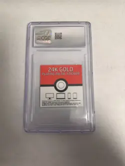 CGC 7.5 Haunter 24K Gold Plating Sticker - Pokemon Candy Stickers (2023) Korean - Image 2