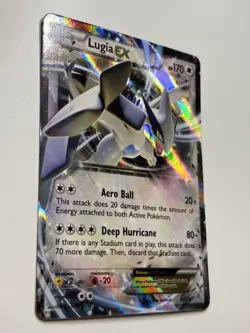 Pokemon Lugia EX 68/98 Ancient Origins Ultra Rare Holo LP-MP - Image 2