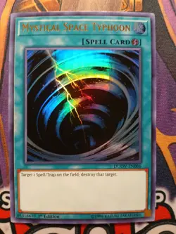 Mystical Space Typhoon - DUOV-EN086 - Ultra - 1st Ed - NM - Yugioh - GOAT Format - Image 1
